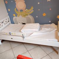 Lettino Ikea con sponda