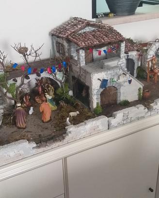 Presepe fatto a mano