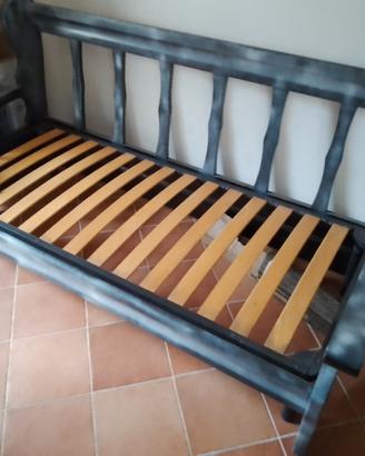 Divano letto vintage 
