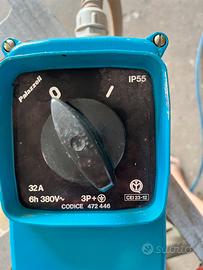 Presa ind Palazzoli 380v 32a ip55 cod 472446