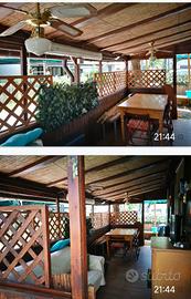 Casetta legno lago Trasimeno