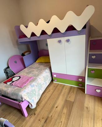 Cameretta doppia bambina