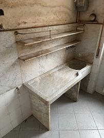 Lavandino marmo genovese