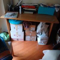 scrivania + libreria 