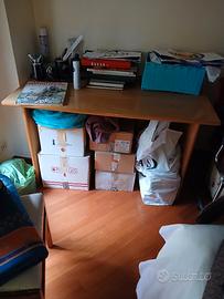 scrivania + libreria 