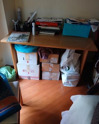 scrivania + libreria 