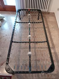 Rete letto singola in metallo