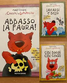 3 albi per bambini LupoRosso