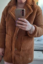 Giubbotto teddy marrone TG. L