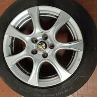 Coppia di cerchi gommati Michelin 