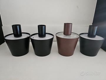 4 lampade da tavolo a led