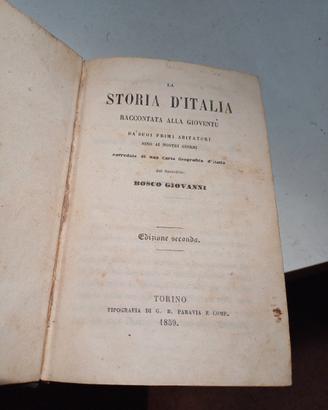 libro antico 1859