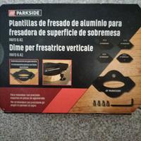 set Dime x fresatrice universale Parkside nuovo 
