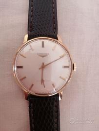 longines cassa in oro anni 60