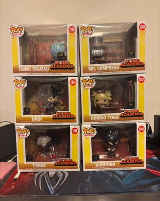 funko pop set hideout my hero academia