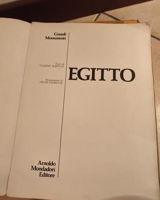 Egitto libro vintage anni 73