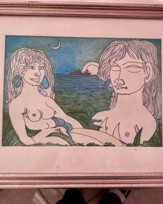 Quadro di Tono Zancanaro