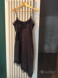 vestito sottoveste nero