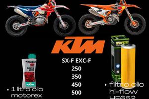 KIT TAGLIANDO KTM SX-F EXC-F OLIO MOTOREX