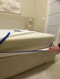 Materasso matrimoniale in lattice memory