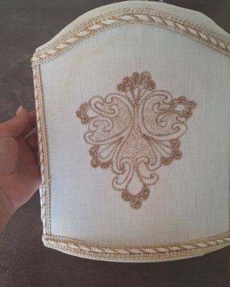 2 paralumi per applique stile classico/barocco