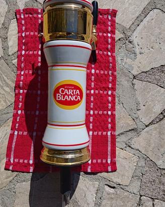 Spillatore birra Carta Blanca vintage 