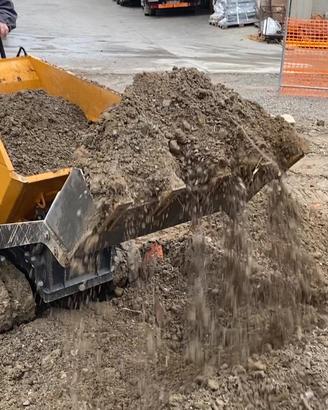 Motocarriola KATOIMER CARRY 107 con Benna Dentata