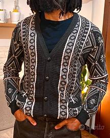 Cardigan Vintage Pura Lana Vergine