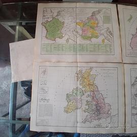 antiche mappe cartine