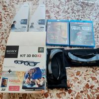 Kit 3D Box2 - inclusi due film
