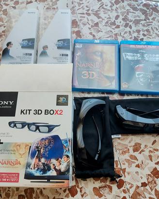 Kit 3D Box2 - inclusi due film