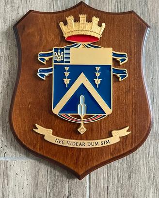 Crest 5° Reggimento Alpini Targa Araldica