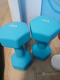 manubri da 7 kg