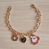Bracciale artigianale natalizio segno zodiacale 
