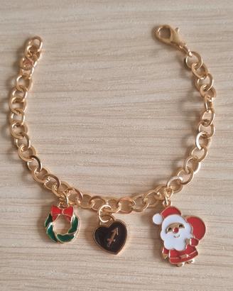 Bracciale artigianale natalizio segno zodiacale 