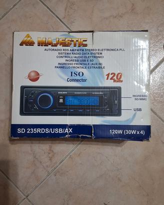 Autoradio Majestic SD 235RDS/USB/AX