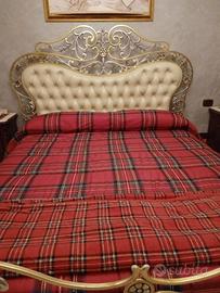 Letto matrimoniale in ferro battuto