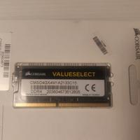 RAM 4GB DDR4 2133 per notebook