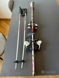 🎿 Atomic Race 8 – sci 120 cm + attacchi + bacchett