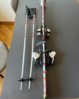 🎿 Atomic Race 8 – sci 120 cm + attacchi + bacchett