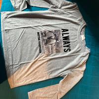 Lotto 4 magliette m. lunghe bambina 11-12 anni