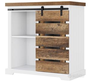 Mobile in legno con anta scorrevole