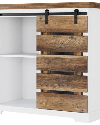 Mobile in legno con anta scorrevole