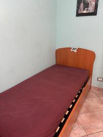 Letto singolo contenitore