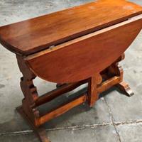 tavolo console in legno 