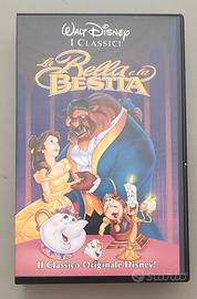 Cassetta VHS Walt Disney La Bella e la Bestia