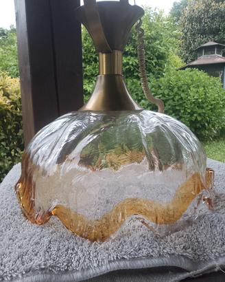 lampadario in vetro 