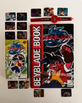 Set Beyblade: VHS, album, carte & orologio