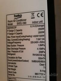 Climatizzatore Beko x ricambi