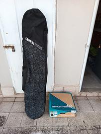 Tavola snowboard Burton drake, attacchi e scarponi